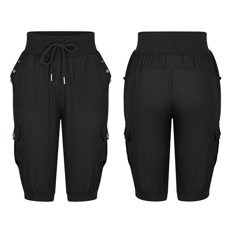 Women's Drawstring Cargo Pants