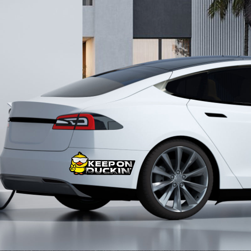 Funny Duck Car Truck Badge