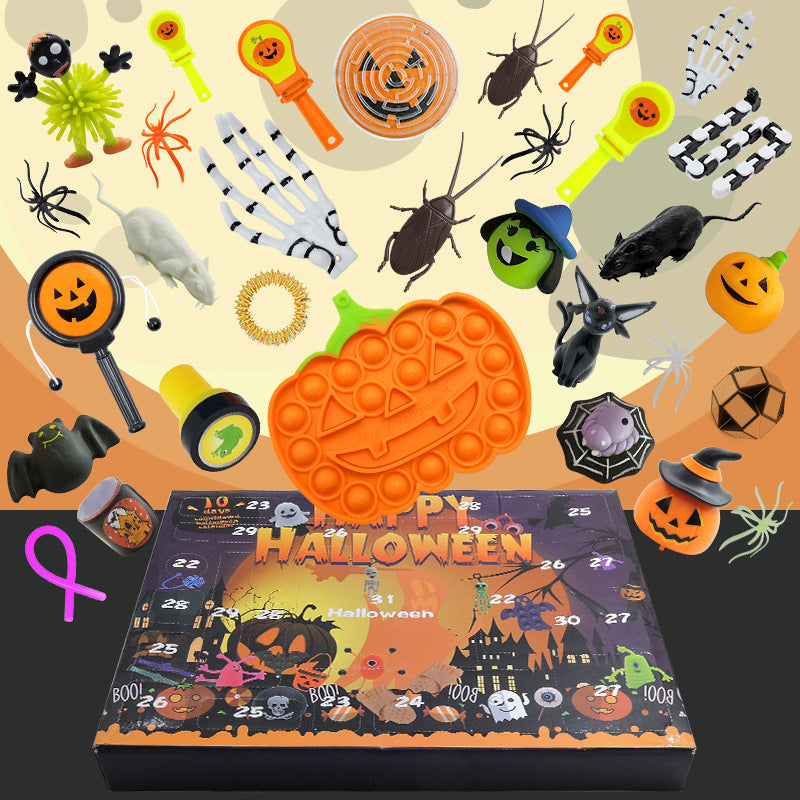 Happy Halloween Countdown Fidget Sensory Toy Advent Calendar