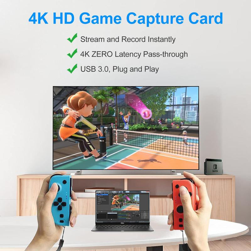 4K HDMI Capture Card for Streaming
