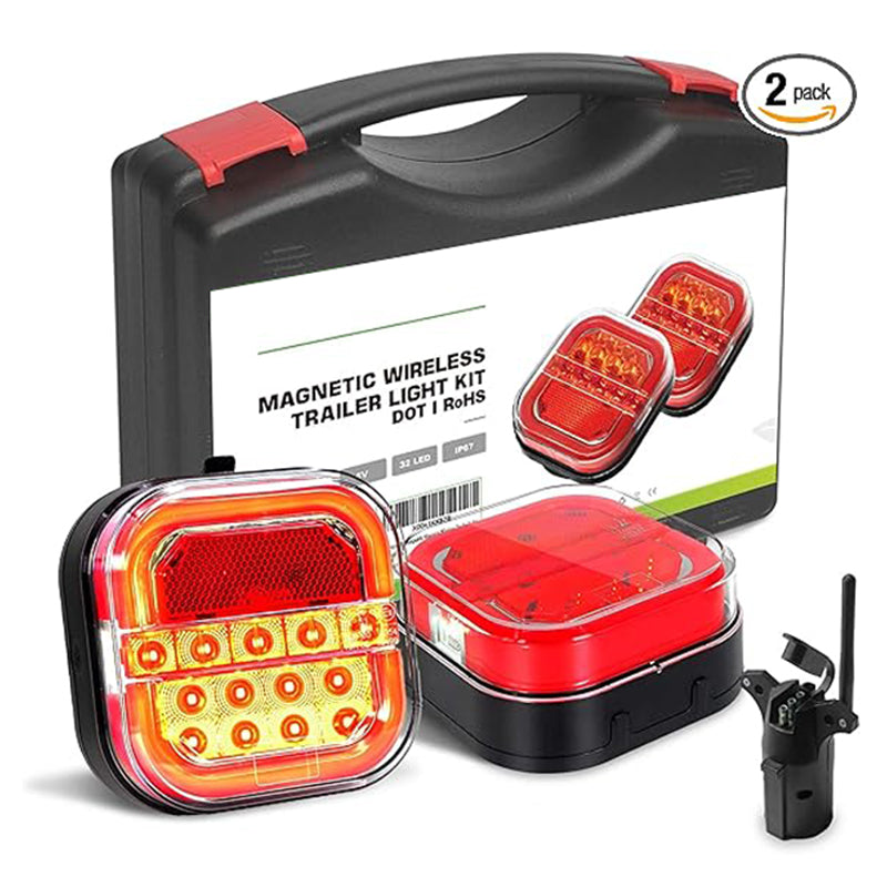 Sakerplus Wireless Trailer Lights Kit