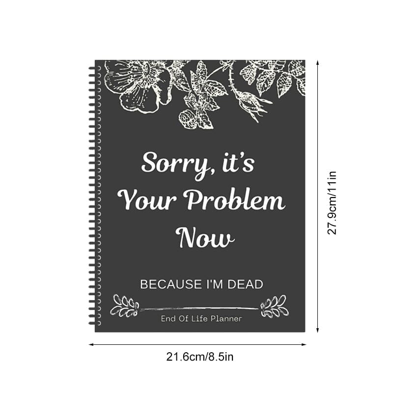 π HalloweenGift: Sh*t, Iβm Dead! End of Life Planner - The Ultimate Spooky Gift! ππ»