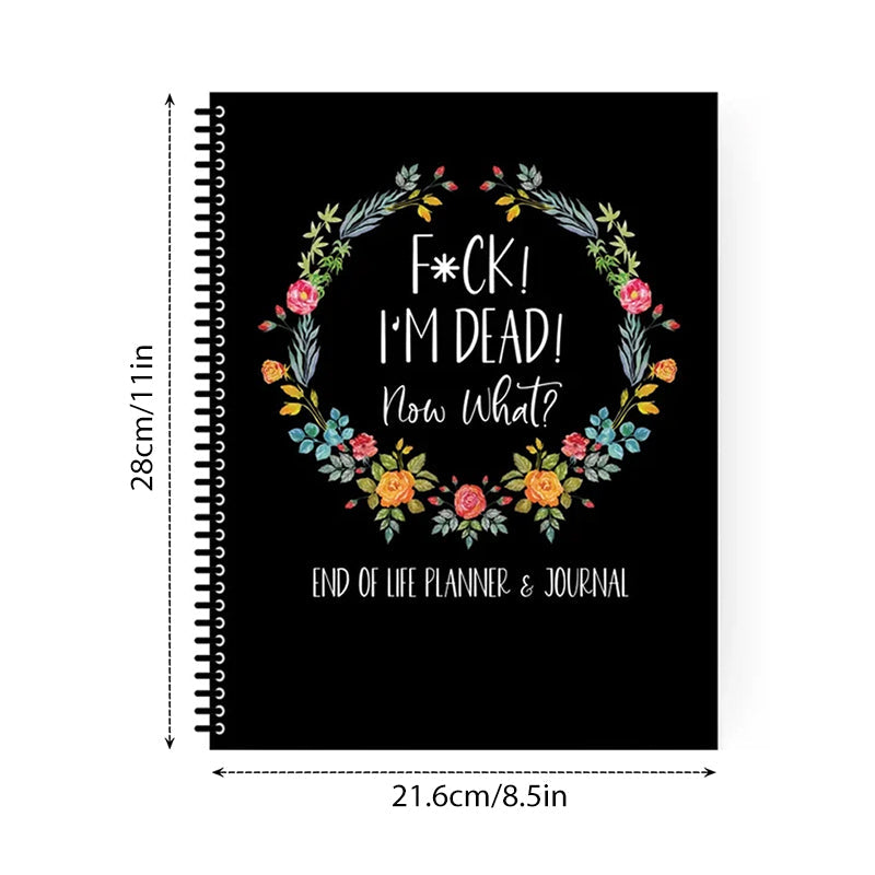 π HalloweenGift: Sh*t, Iβm Dead! End of Life Planner - The Ultimate Spooky Gift! ππ»