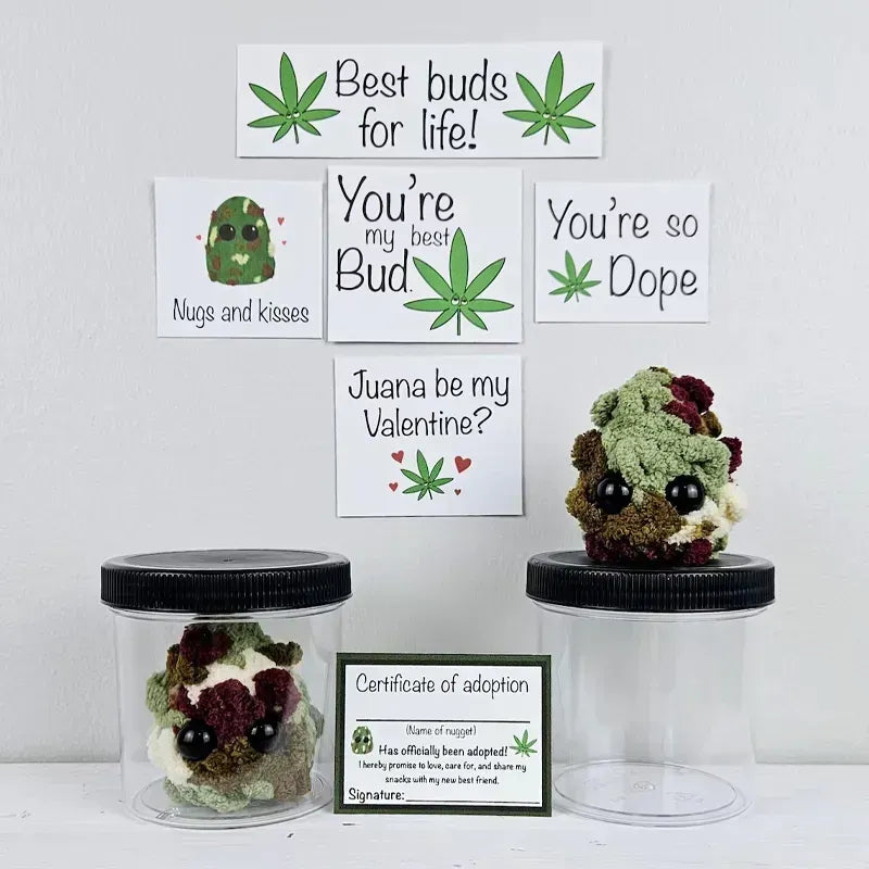 A Weed Nugget Plushie