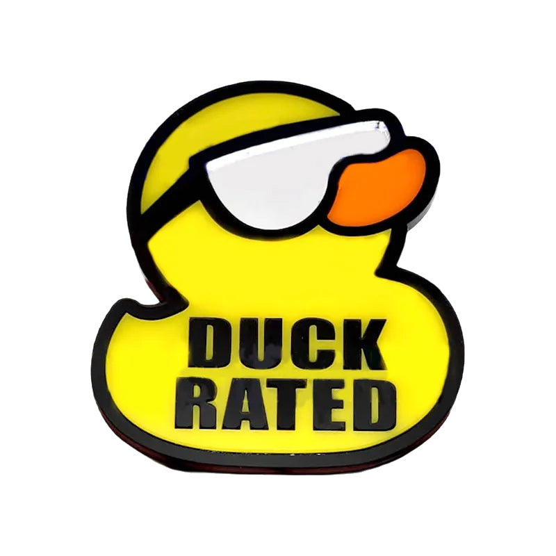 Funny Duck Car Truck Badge