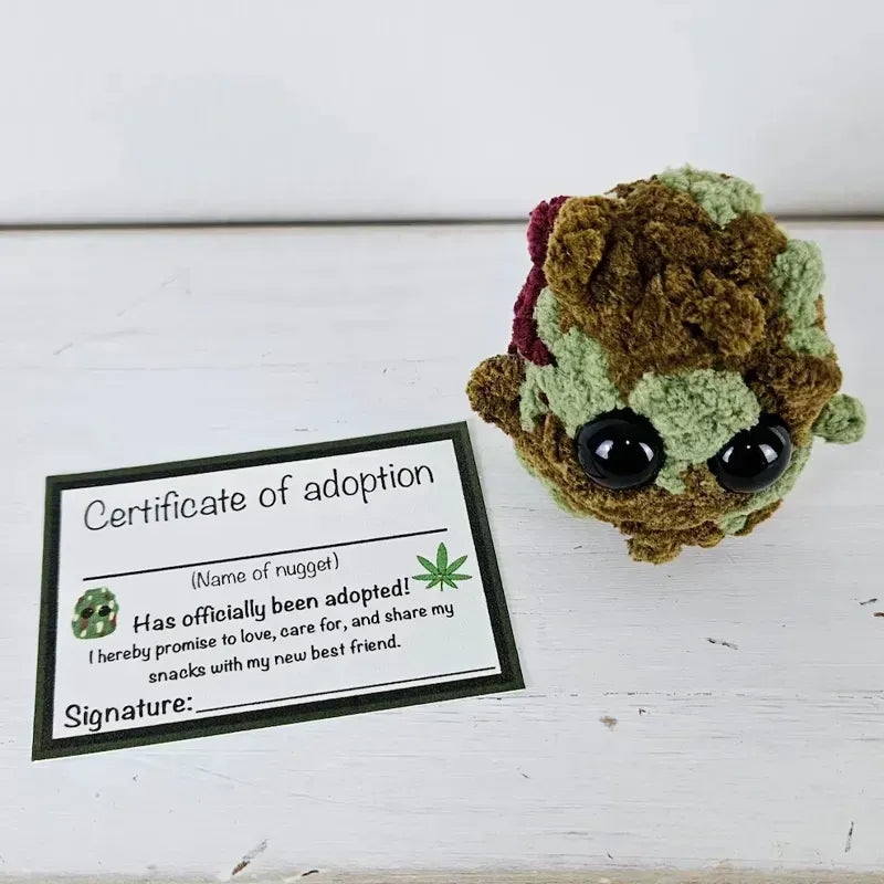 A Weed Nugget Plushie