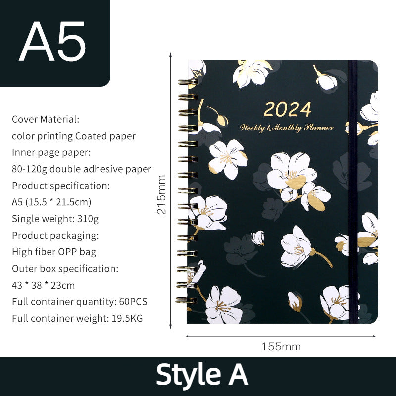 2024 Personalized Weekly and Monthly Planner