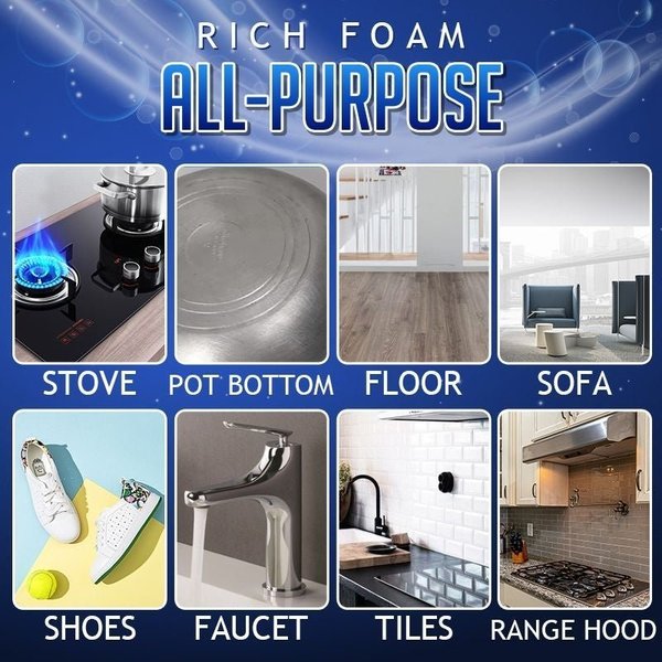 (🔥SALE 49% OFF)All-Purpose Rinse-Free Cleaning Spray