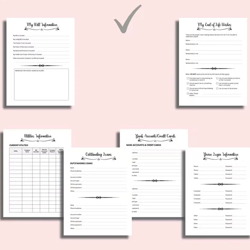 π HalloweenGift: Sh*t, Iβm Dead! End of Life Planner - The Ultimate Spooky Gift! ππ»