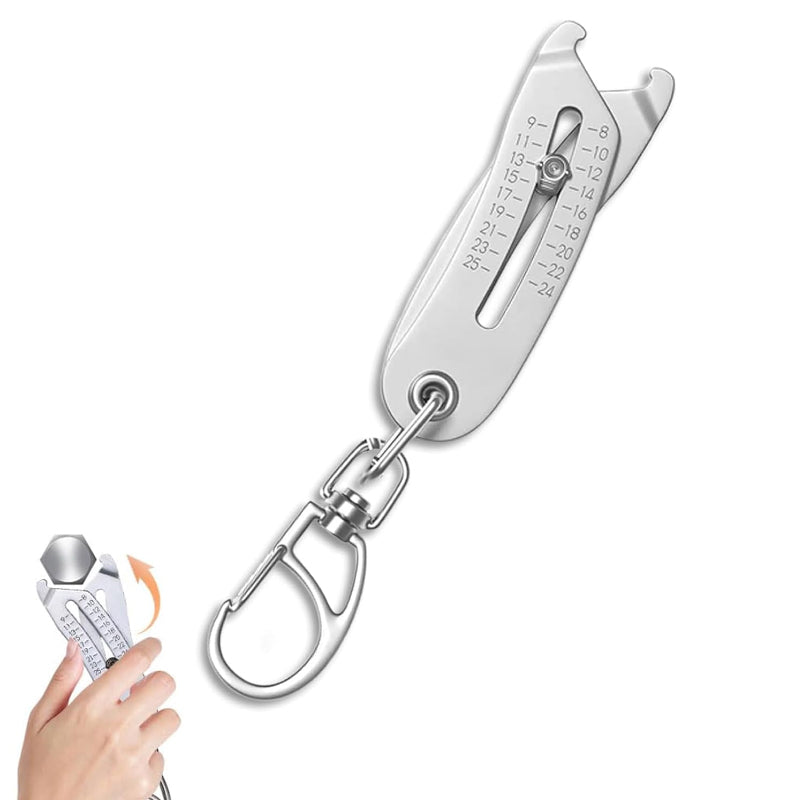 Thread Size Checker Keychain