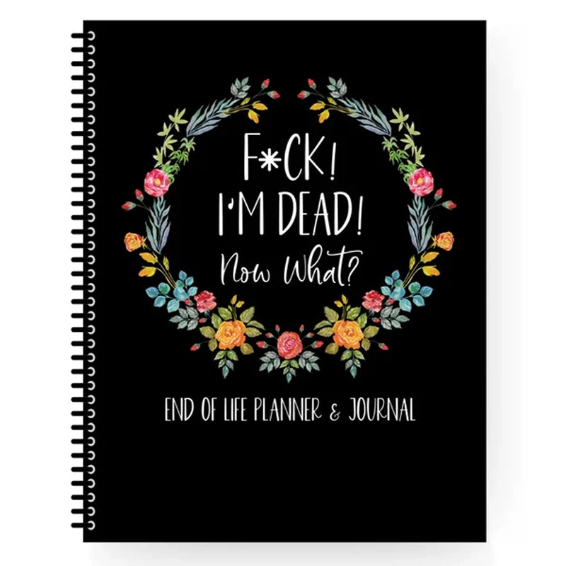 π HalloweenGift: Sh*t, Iβm Dead! End of Life Planner - The Ultimate Spooky Gift! ππ»