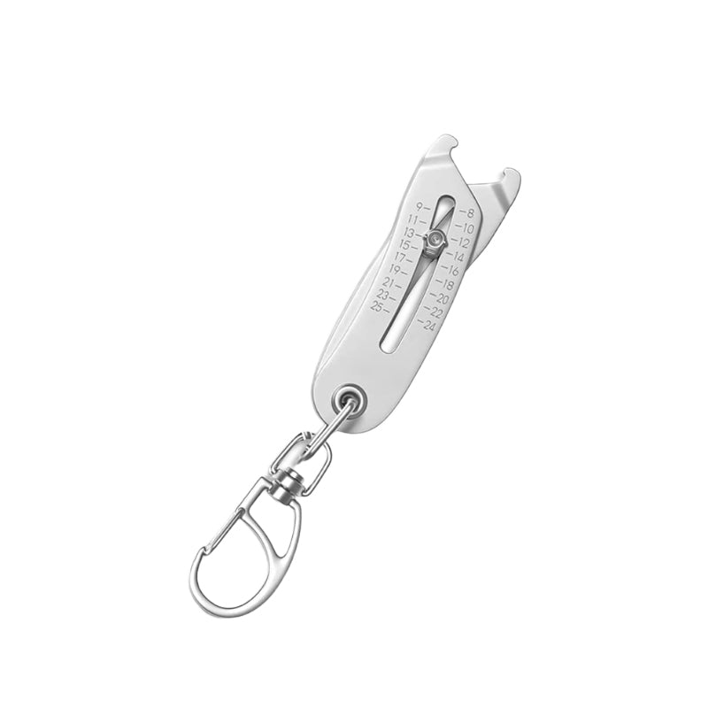Thread Size Checker Keychain