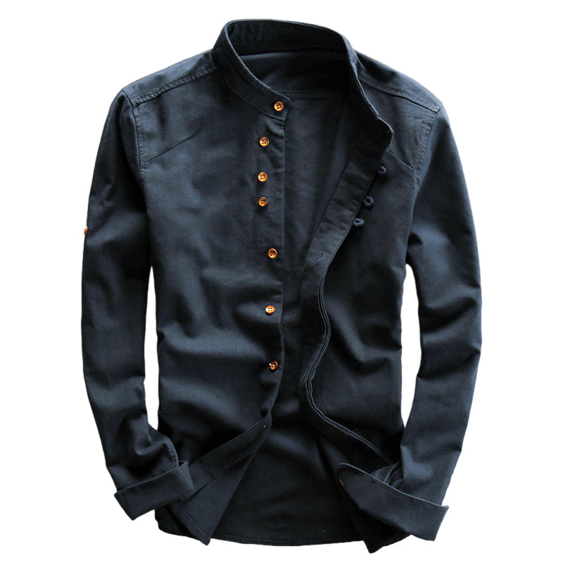 Men's Casual Linen Shirt