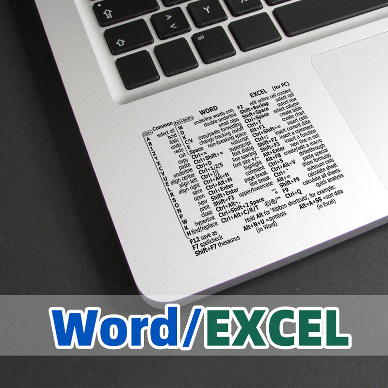Keyboard Shortcut Stickers (3 pcs)
