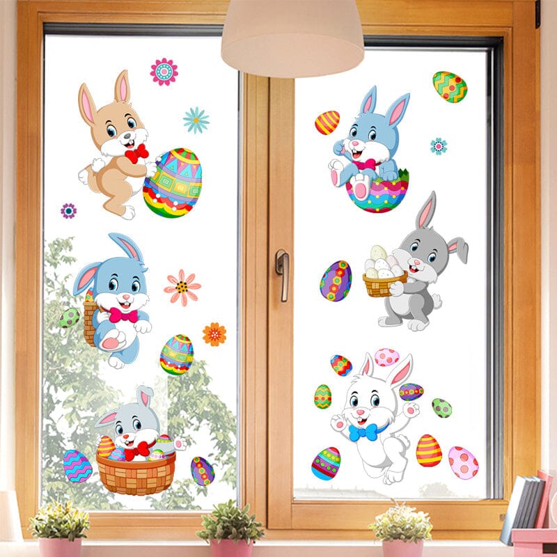 Bunny Egg Wall Sticker(2 pcs)