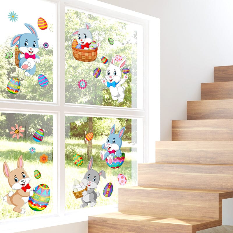 Bunny Egg Wall Sticker(2 pcs)