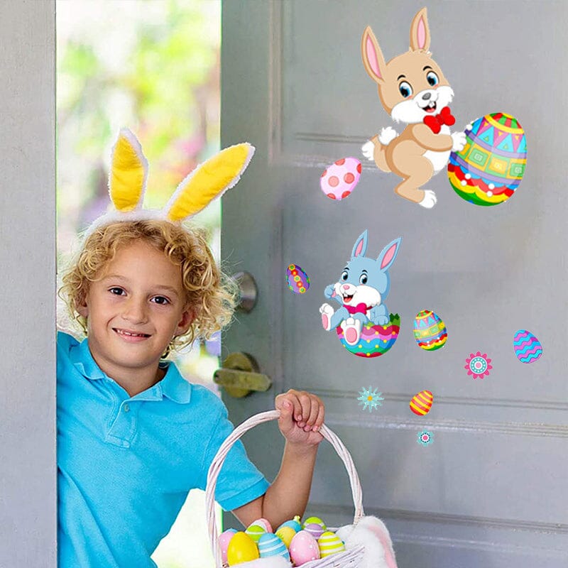 Bunny Egg Wall Sticker(2 pcs)