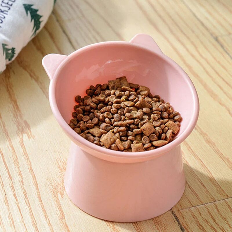 Cute Ergonomic Cat Bowl