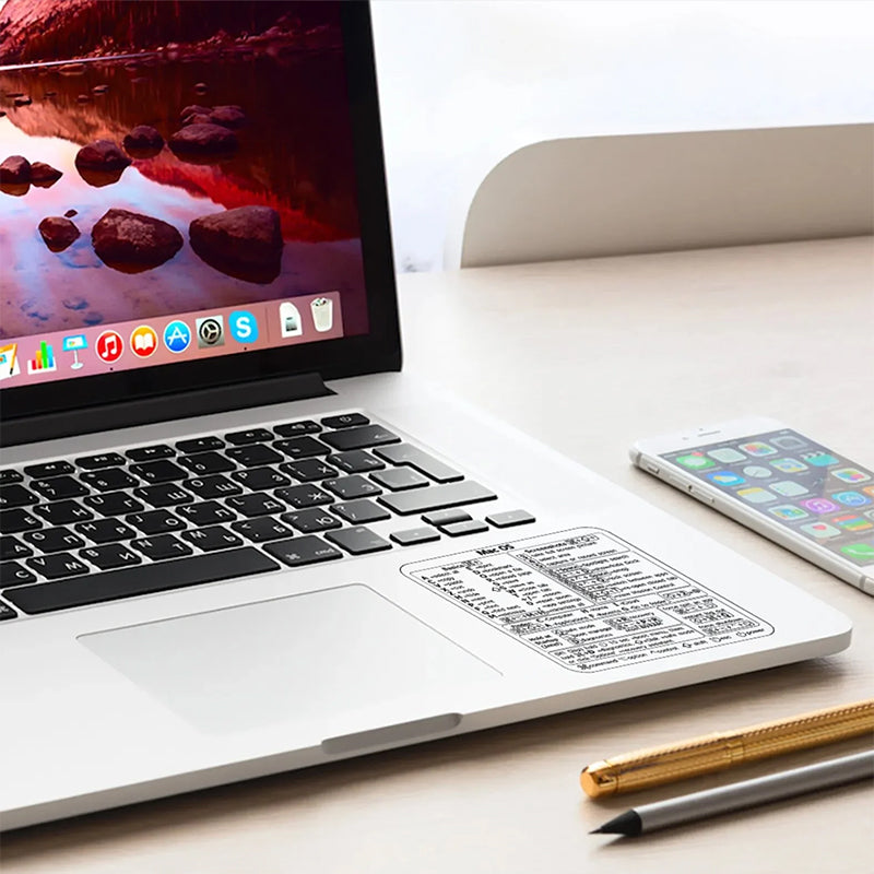 Keyboard Shortcut Stickers (3 pcs)