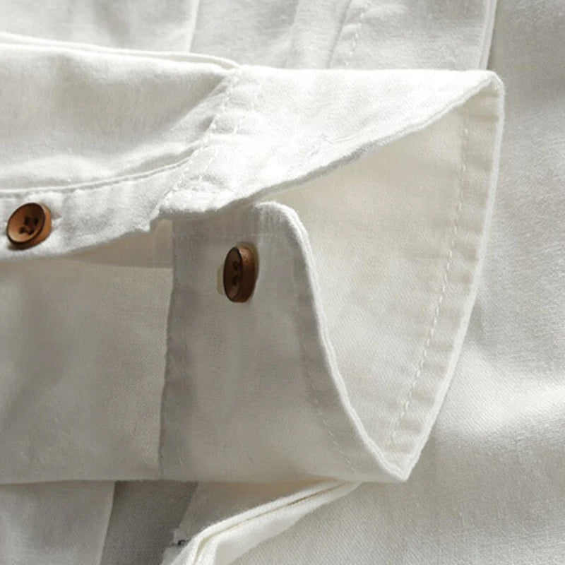 Men's Casual Linen Shirt