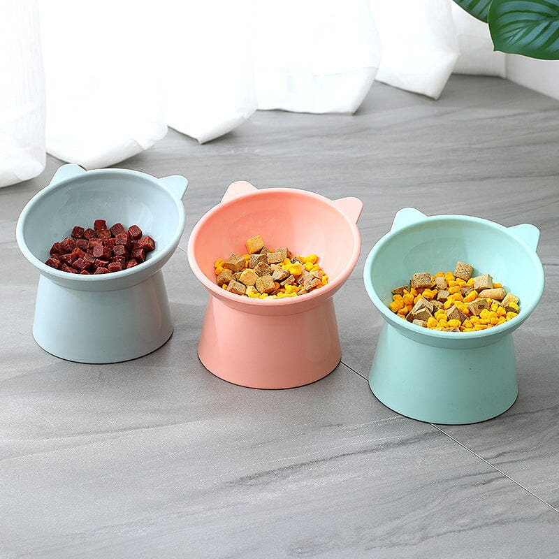 Cute Ergonomic Cat Bowl