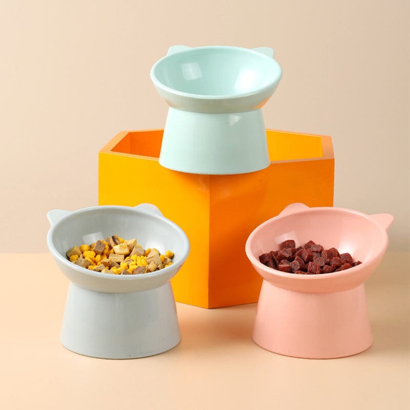Cute Ergonomic Cat Bowl