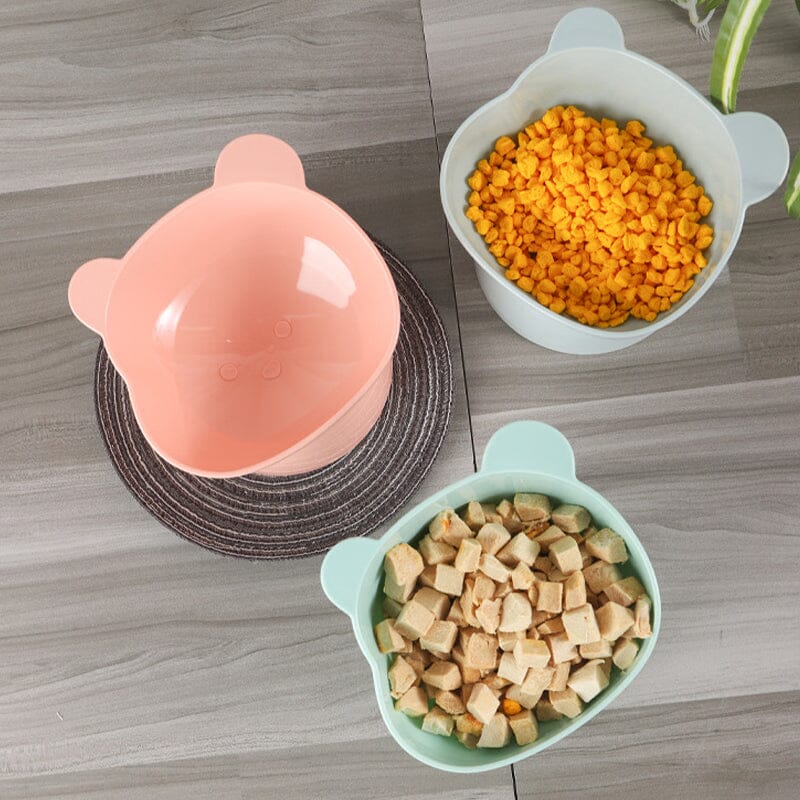 Cute Ergonomic Cat Bowl