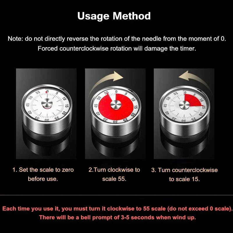 Magnetic Mechanical Manual Timerā²
