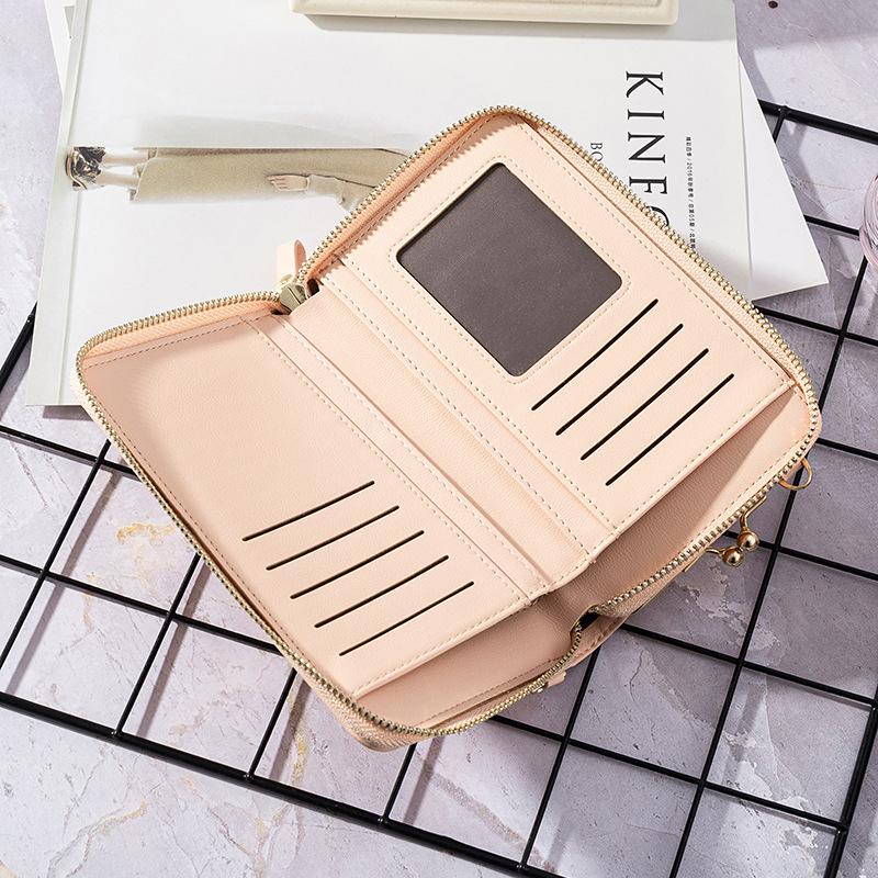 New Fashion Women Phone Bag Solid Crossbody Bag