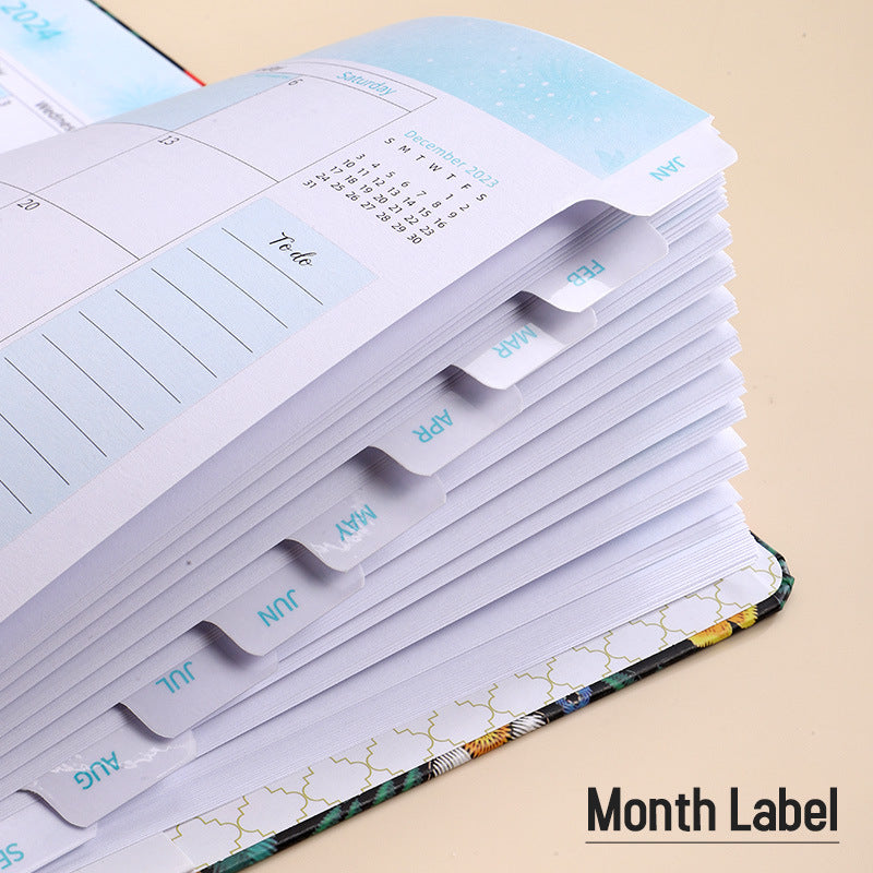 2024 Personalized Weekly and Monthly Planner