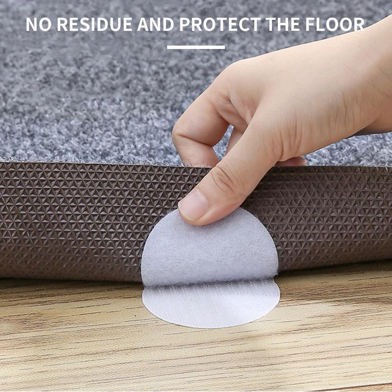 Rug Anchors Carpet Non-Slip Hook and Loop(5 pcs/ box)