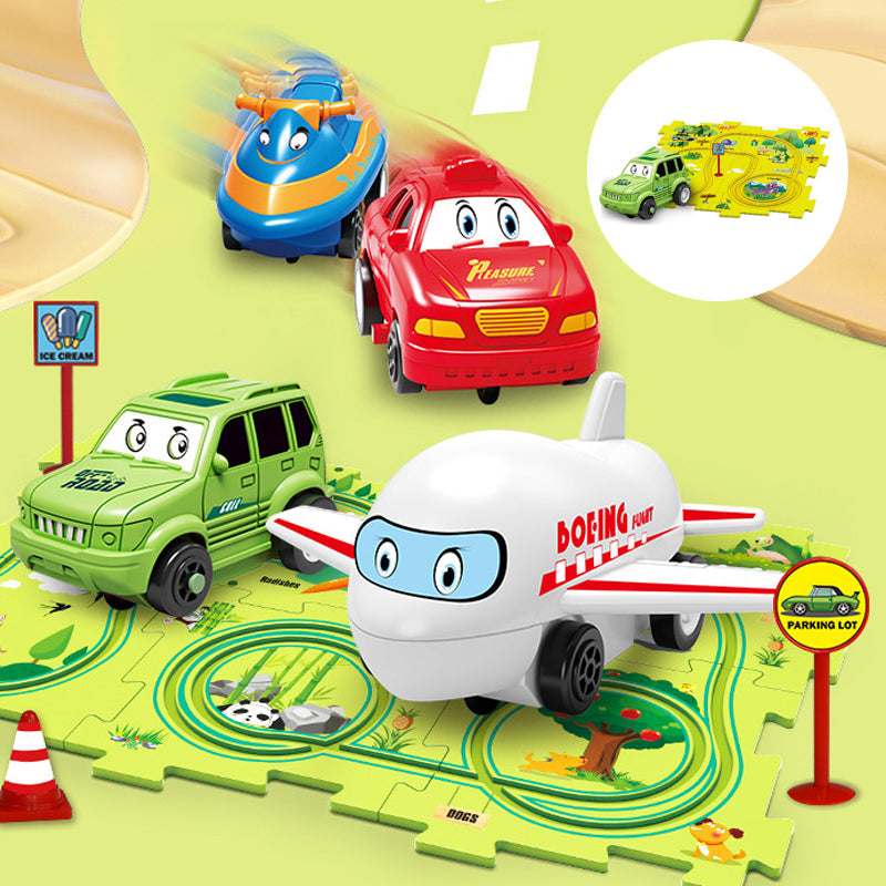 🚗Creative play!DIY Assembling Electric Trolley