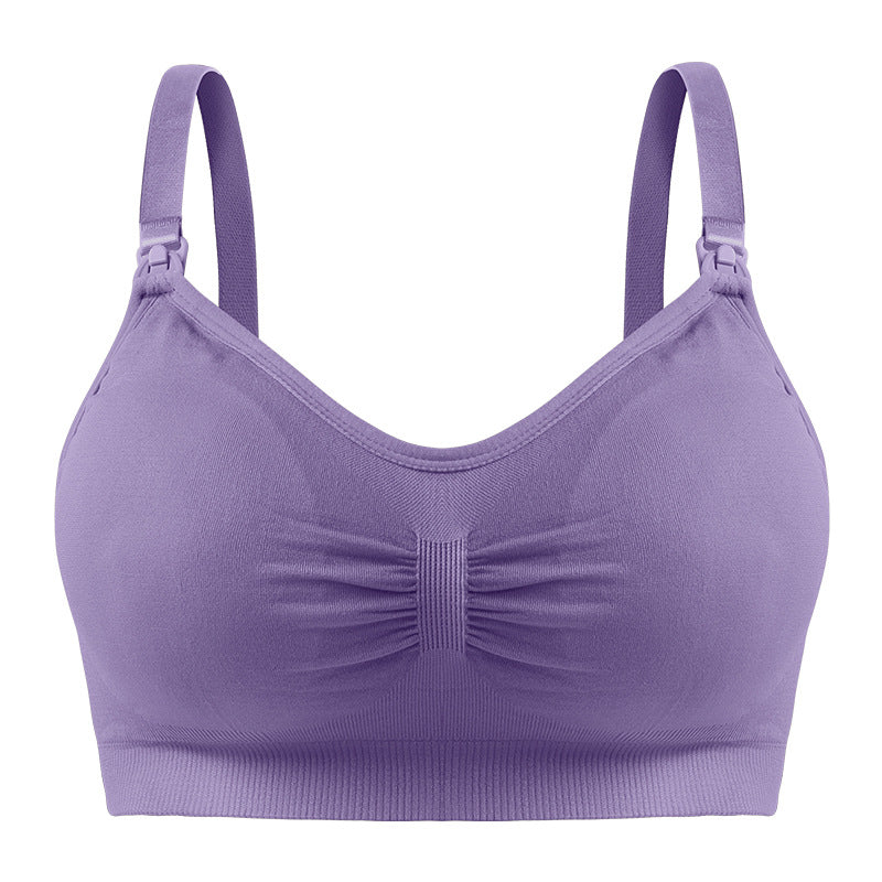 Nursing Bras for Breastfeeding  Seamless Maternity Bras Pregnancy Sleep Bralette