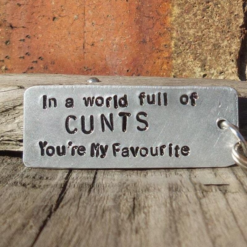 🥰🥰[Christmas Sale] 'You're My FAVOURITE' Funny Keychain
