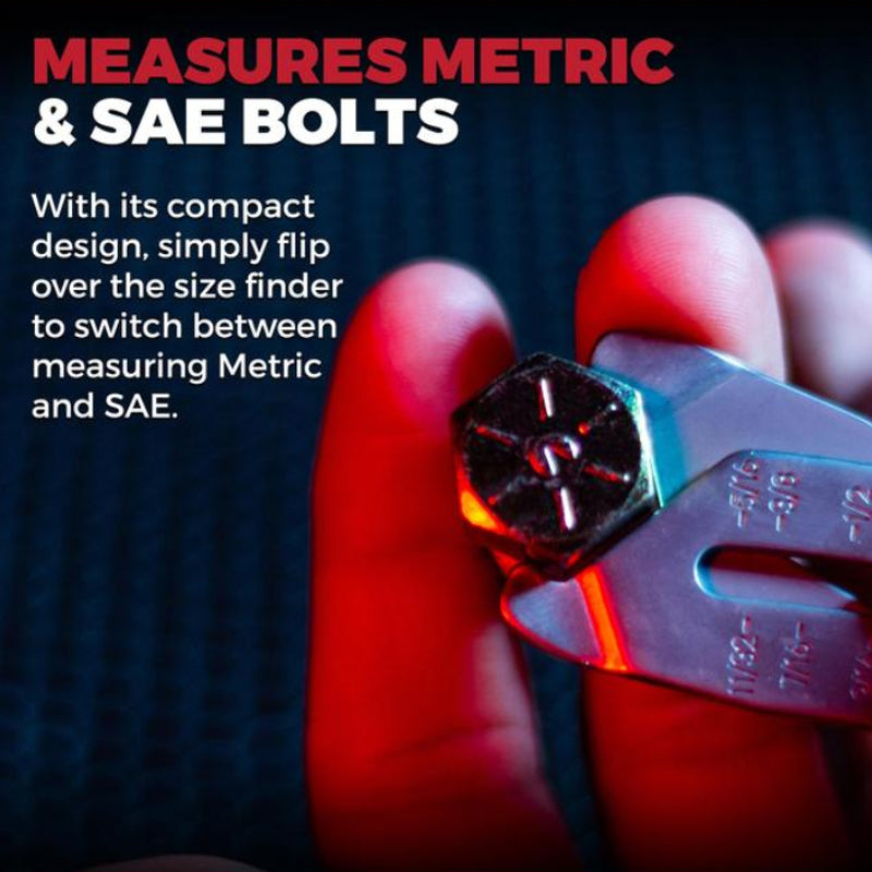 Thread Size Checker Keychain