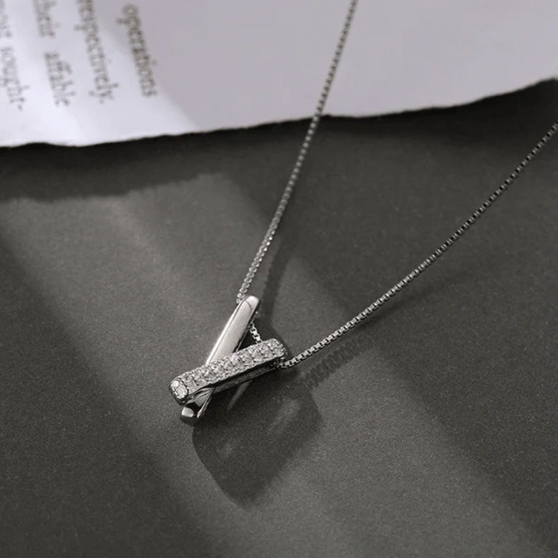 Special Bond Rectangle Interlocking Necklace