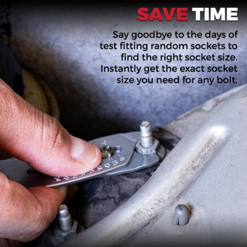 Thread Size Checker Keychain