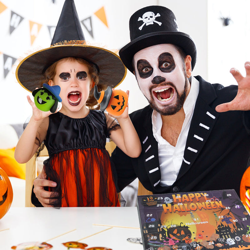 Happy Halloween Countdown Fidget Sensory Toy Advent Calendar