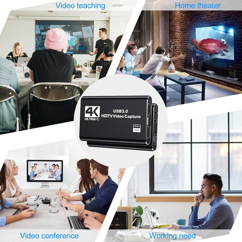 4K HDMI Capture Card for Streaming