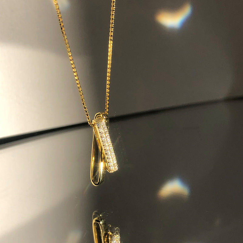 Special Bond Rectangle Interlocking Necklace