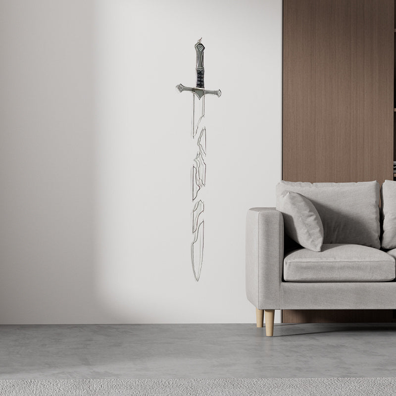 The Shards of the Blade Stained Glass Hanging