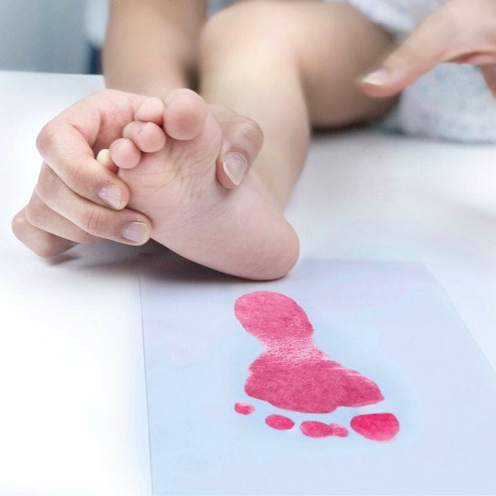 Ink Pad for Baby Handprints and Footprints
