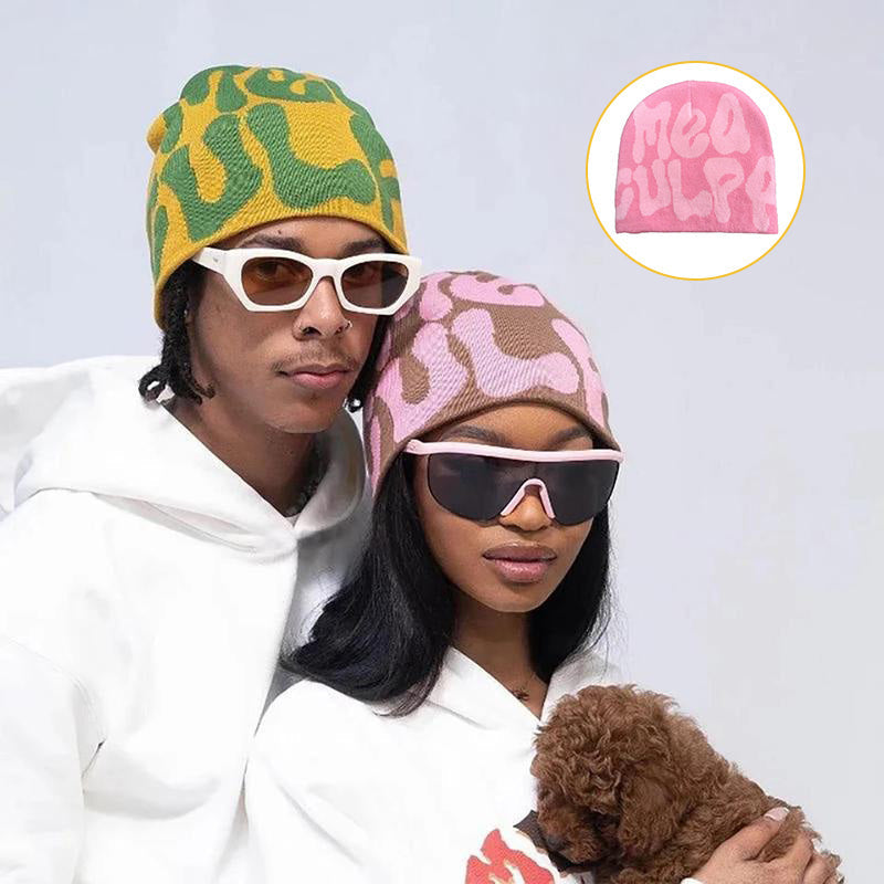 Hip Hop Lettering Knitted Hat