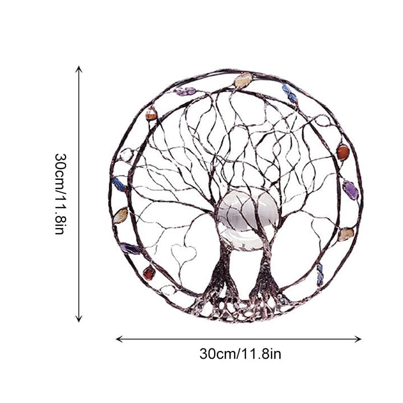 Circle Of Life - Metal Tree Wall Art