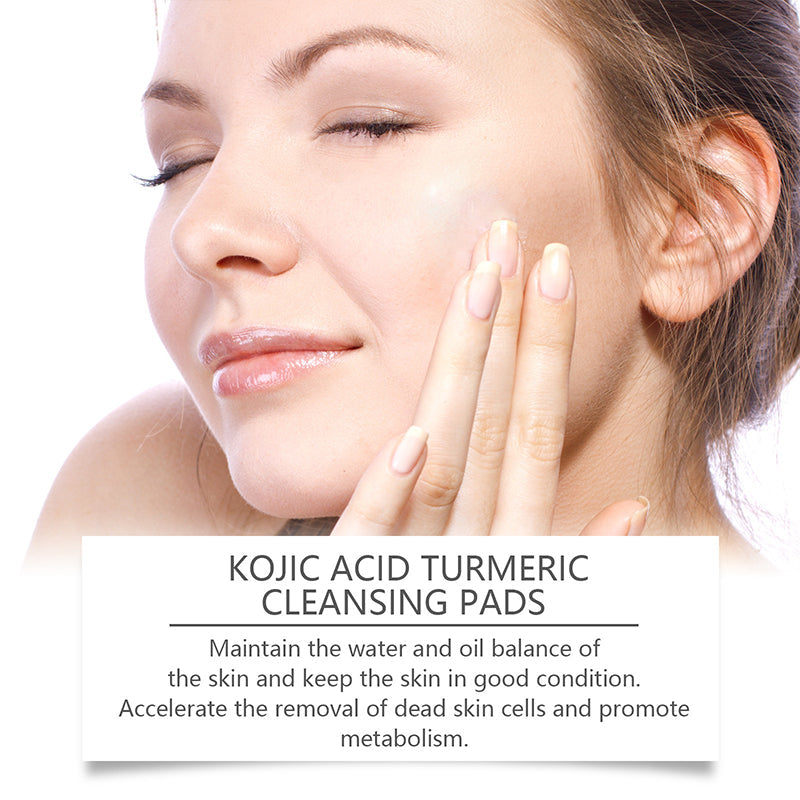 Turmeric and Kojic Acid Pads for Face