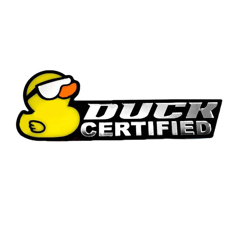 Funny Duck Car Truck Badge
