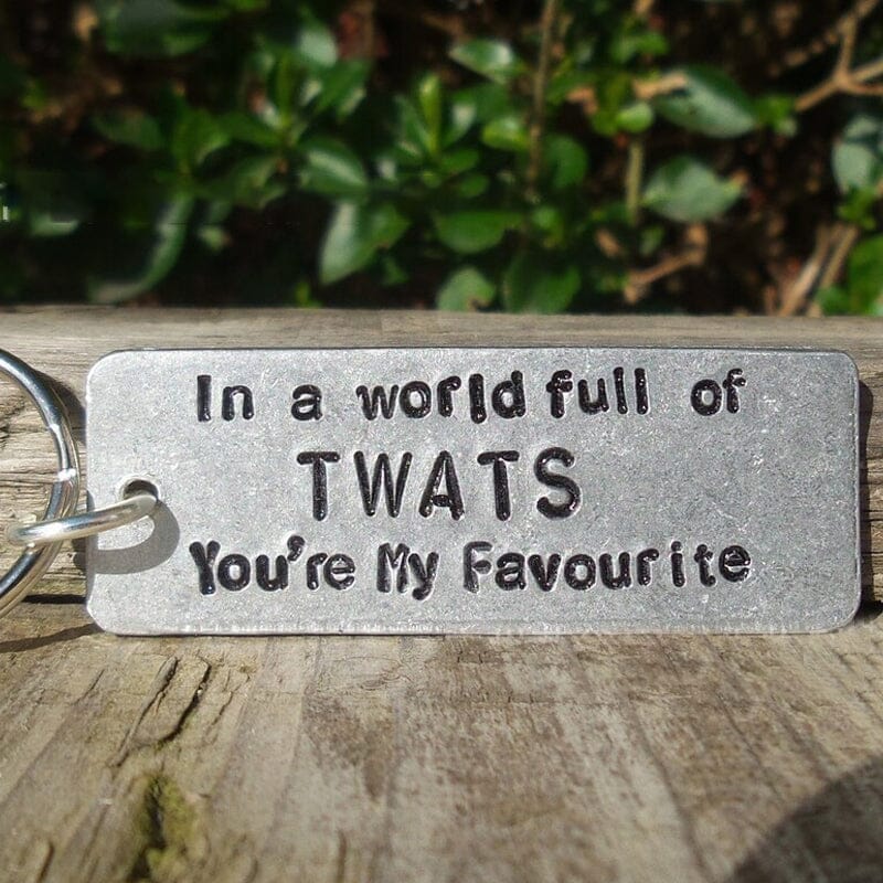 🥰🥰[Christmas Sale] 'You're My FAVOURITE' Funny Keychain