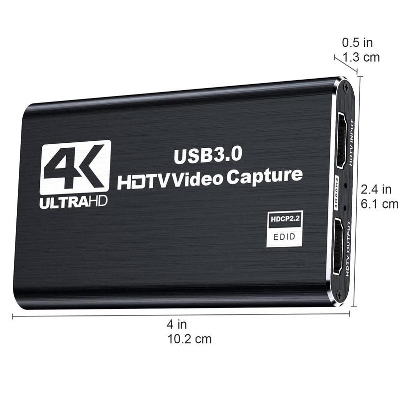 4K HDMI Capture Card for Streaming
