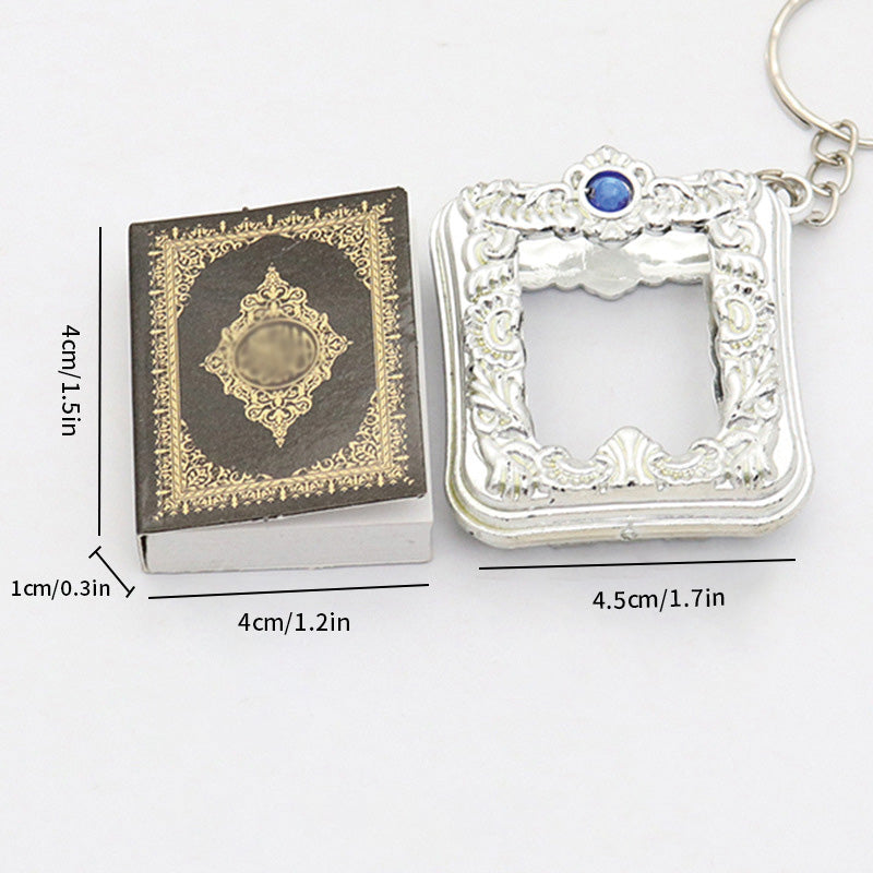 Mini Book Keychain