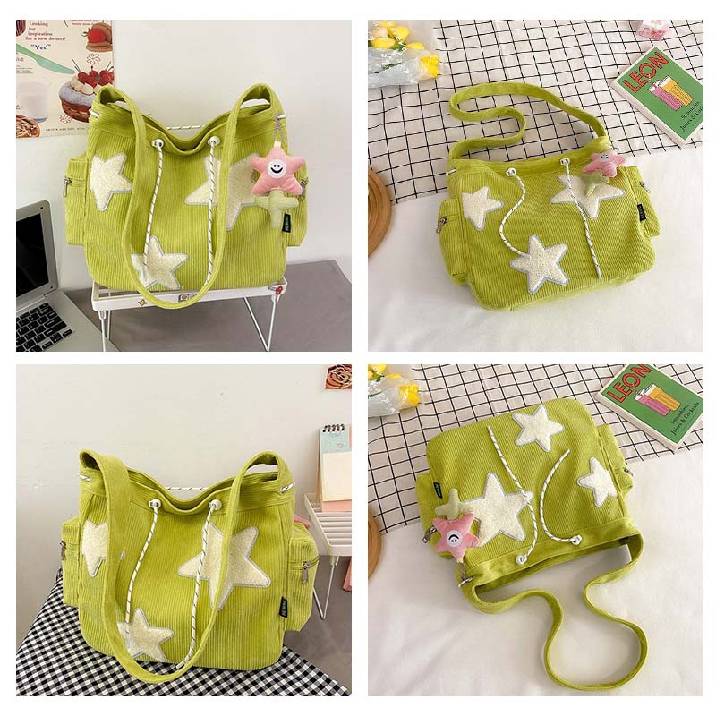 Star Pattern Cute Tote Bag